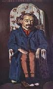 Portrait of the Painter,Achille Emperaire Paul Cezanne